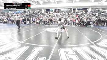 120 lbs Semifinal - Alfredo Rodriguez, Hillcrest CA vs Ben Belliston, Timpanogos