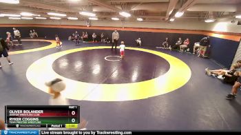 48-54 lbs Round 3 - Oliver Bolander, Aviator Wrestling Club vs Ryker Coggins, Team Prestige Wrestling