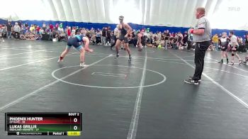 160 lbs Round 1 (8 Team) - Phoenix Hunter, CP Elite vs Lukas Grillis, Highland Hornets