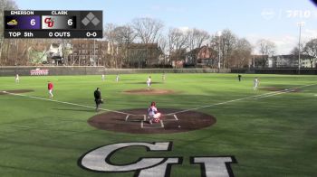 Replay: Emerson vs Clark (MA) | Mar 25 @ 3 PM