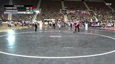 6A 150 lbs Semifinal - Jaoquin Salas, Gulf Shores vs Cannon Ford, Homewood Hs