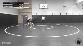 190 lbs Cons. Round 3 - Tristen Klemish, Junipero Serra vs Andres Guillen, Hollister High School