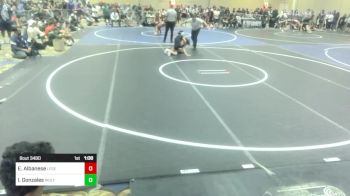 116 lbs Semifinal - Emma Albanese, Legends Of Gold vs Isabella Marie Gonzales, Wolf Den