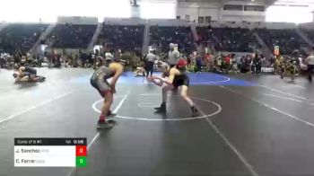 116 lbs Consolation - Julian Sanchez, Apex Wrestling vs Caleb Farrar, Gold Rush