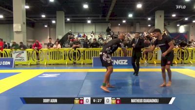 DORY AOUN vs MATHEUS GUADAGNOLI 2025 American National IBJJF Jiu-Jitsu Open Championship