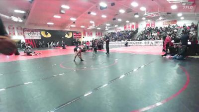 125 lbs Champ. Round 1 - Valerie Alcantara, Hemet vs Mackenzie Mendenhall, Corona Senior