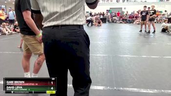126 lbs Round 3 (4 Team) - David Leiva, BHWC Florida Supreme vs Gabe Brown, Applied Pressure X Kame Style