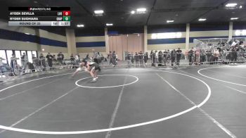 102 lbs Round Of 32 - Ayden Sevilla, Live Training vs Ryder Sughiara, Grapplers HI