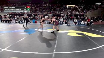 6A 138 lbs Champ. Round 1 - Lochlan Mccormack, Capital vs Kaias Frogley, Centennial