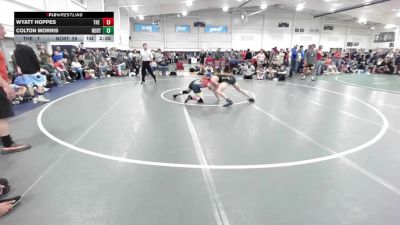153 lbs Round Robin 1 - Wyatt Hoppes, The Asylum White-HS vs Colton Morris, Northern Elite-HS