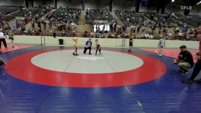 76 lbs Consolation - Luca Vitello, Richmond Hill Wrestling Club vs Levi Moore, Pedraza Wrestling