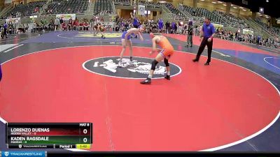 115 lbs Semis (4 Team) - Lorenzo Duenas, Hidden Valley vs Kaden Ragsdale, Madras