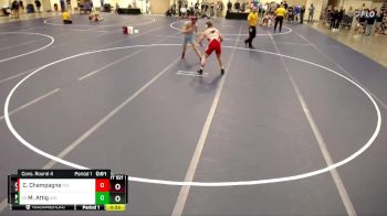 160 Championship Bracket Cons. Round 4 - Mason Attig, Albert Lea vs Cameren Champagne, Willmar