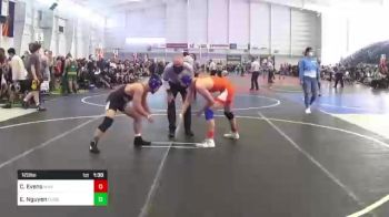 120 lbs Round Of 16 - Colby Evens, Whammer Wrestling vs Ethan Nguyen, Ford Dynasty WC