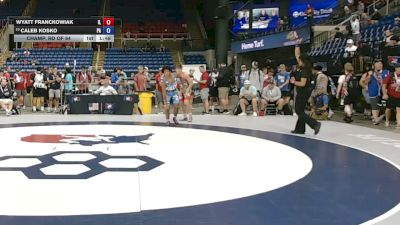 144 lbs Champ. Rd Of 64 - Wyatt Franckowiak, Illinois vs Caleb Kosko, Pennsylvania