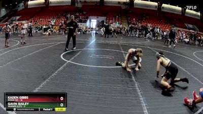 68 lbs Finals (2 Team) - Kaden Gibbs, Rogue WC vs Gavin Bailey, Warner Elite