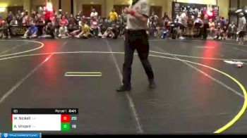 65 lbs Round 1 (6 Team) - Antwan Vincent, Ares Red vs Wes Nickell, The Untouchables Purple