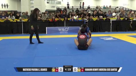 Hawann Hennye Moreira Dos Santos vs Matheus Pavuna C. Soares 2025 World IBJJF Jiu-Jitsu No-Gi Championship