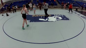 14U Girls - 125 lbs 5th Place Match - Reagan Eaton, Nebraska Wrestling Academy vs Hartleigh Derbeck, Columbia City Wrestling Club