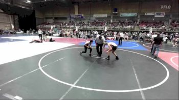 130 lbs Consolation - Devan Hayes Jr., Northglenn Youth WC vs Bryson Miller, Steel City Reloaded WC