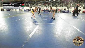 70 lbs 5th Place - Kaysen Lewelling, Keystone Wrestling Club vs Daxton Epperson, Morrison Takedown Club