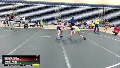 88 lbs Finals (8 Team) - Xander Parra, Terps East Coast Elite vs Aaron Prize, Team Donahoe - Black