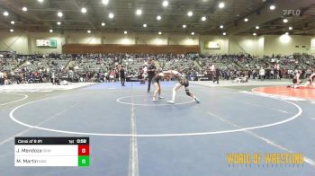 115 lbs Consi Of 8 #1 - Jocelynn Mendoza, Daniel Cormier Wrestling Academy vs Makenzie Martin, Nebraska Wrestling Academy