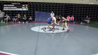 118 lbs Consi-qtrs - Erin Talmadge, Tower City vs Madelyn Hartman, Mount Airy