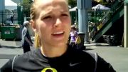 Brianne Theisen, UO - 100H 4th, #1 Hep in NCAA