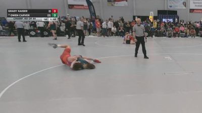 138 lbs Champ. Rd Of 64 - Grady Kaiser, D3 vs Owen Carver, Eierman Elite