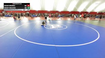 99-103 lbs Round 1 - Isaiah Brunell, United North Central vs Grady Braaten, Minnewaska