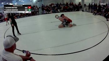 123 lbs Cons. Round 3 - Jaxzon Matteo, Norfolk Wrestling Club vs Landon Newton, Tri-County Northeast