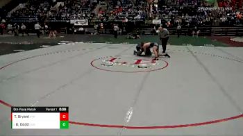 2 - 170 lbs 5th Place Match - Odane Dodd, Central (Woodstock) vs Toby Bryant, Appomattox