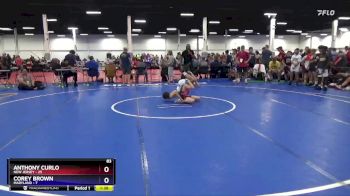 83 lbs Round 3 (8 Team) - Anthony Curlo, New Jersey vs Corey Brown, Maryland