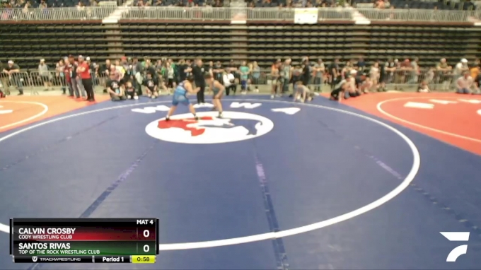 135 lbs Quarterfinal - Santos Rivas, Top Of The Rock Wrestling Club vs ...
