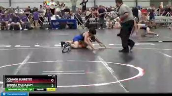 96 lbs Round 1 - Brooks McCollom, Oklahoma Outlaws vs Connor Surrette, PINnacle