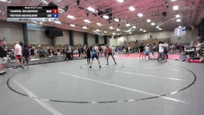 138 lbs Rr Rnd 4 - Gabriel Belberena, Woodland Wrestling vs Peyton Nicholson, Level Up Wrestling Center