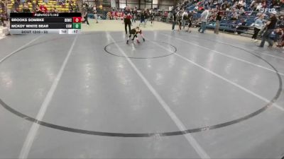 50 lbs Quarterfinal - Brooks Sombke, Dakota Boyz Wrestling Club vs McKoy White Bear, Chamberlain Cubs Wrestling