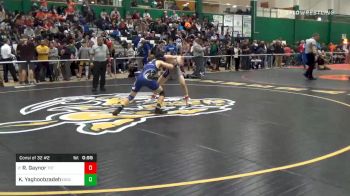 113 lbs Consolation - Ryan Gaynor, Tottenville vs Kion Yaghoobzadeh, Edgemont