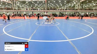 132 lbs Rr Rnd 1 - Alexis Lazar, Michigan Revolution vs Abigail Mozden, Alliance High School