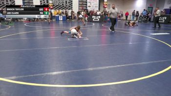 72 lbs Semifinal - Brock Taylor, Quest W.C. vs Lee Clark, Philipsburg-Osceola