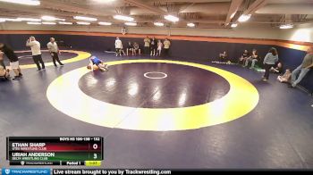 132 lbs Cons. Round 5 - Ethan Sharp, Utes Wrestling Club vs Uriah Anderson, Delta Wrestling Club