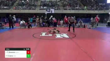 51 lbs Final - Tinley Brannon, Danville, PA vs Tyanna Evans, Vineland, NJ