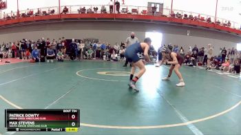113 lbs Quarterfinal - Patrick Dowty, Indian Creek Wrestling Club vs Max Stevens, South Gibson Wrestling Club