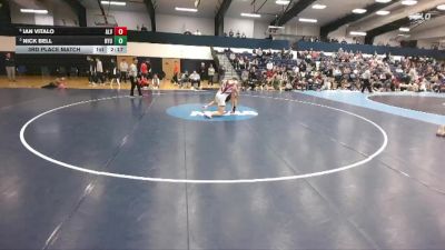 165 lbs 3rd Place Match - Ian Vitalo, Alvernia vs Nick Bell, New York University