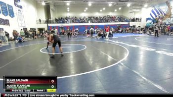120 lbs Cons. Round 2 - Austin Flanigan, East Valley (Spokane) vs Blake Baldwin, Pocatello