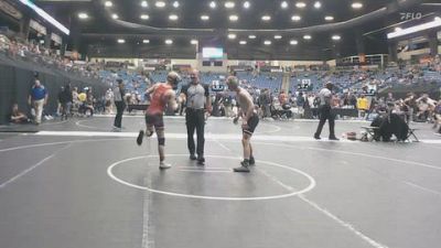125 lbs Cons. Round 4 - Evan Colbert, Unattached vs Jeredy Nilges, Friends University