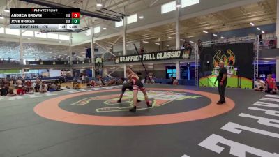 175 lbs Cons. Round 2 - Andrew Brown, Unattached vs Jove Bigras, Unattached