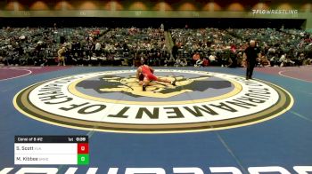 195 lbs Consi Of 8 #2 - Shane Scott, Yukon vs Max Kibbee, Grandview