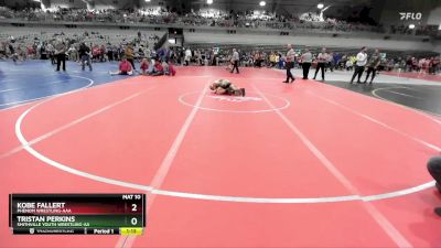 85 lbs Quarterfinal - Kobe Fallert, Phenom Wrestling-AAA vs Tristan Perkins, Smithville Youth Wrestling-AA 